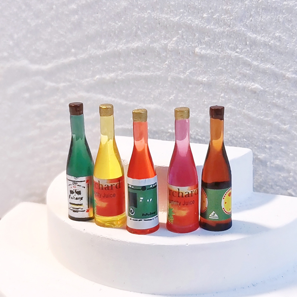 Wine Beer Europe - 5 Buah 1/12 Aksesori Miniatur Rumah