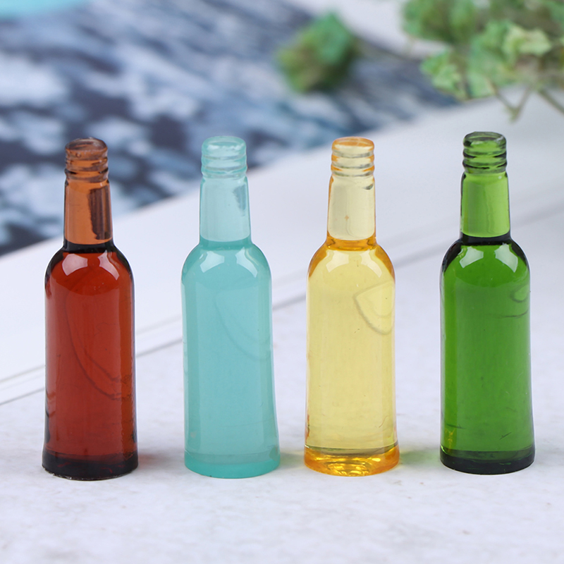 Wine Beer & More - 6 Buah 1:12 Miniatur Rumah Boneka