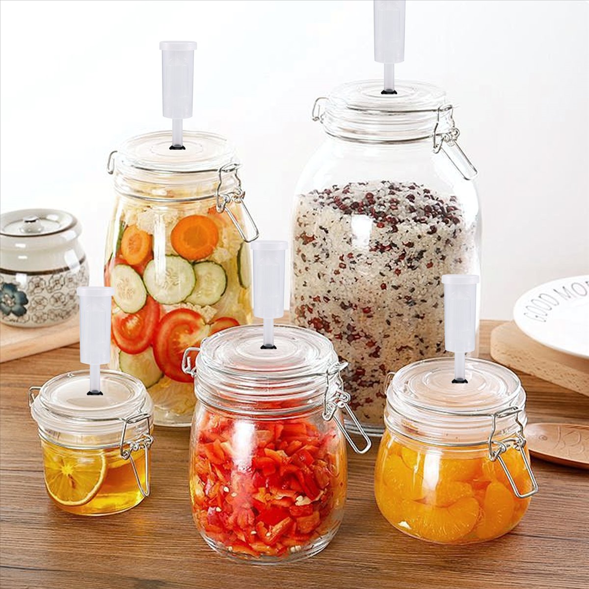 Beer Wine Kit - Kit Tutup Fermentasi ABFS, Airlock untuk