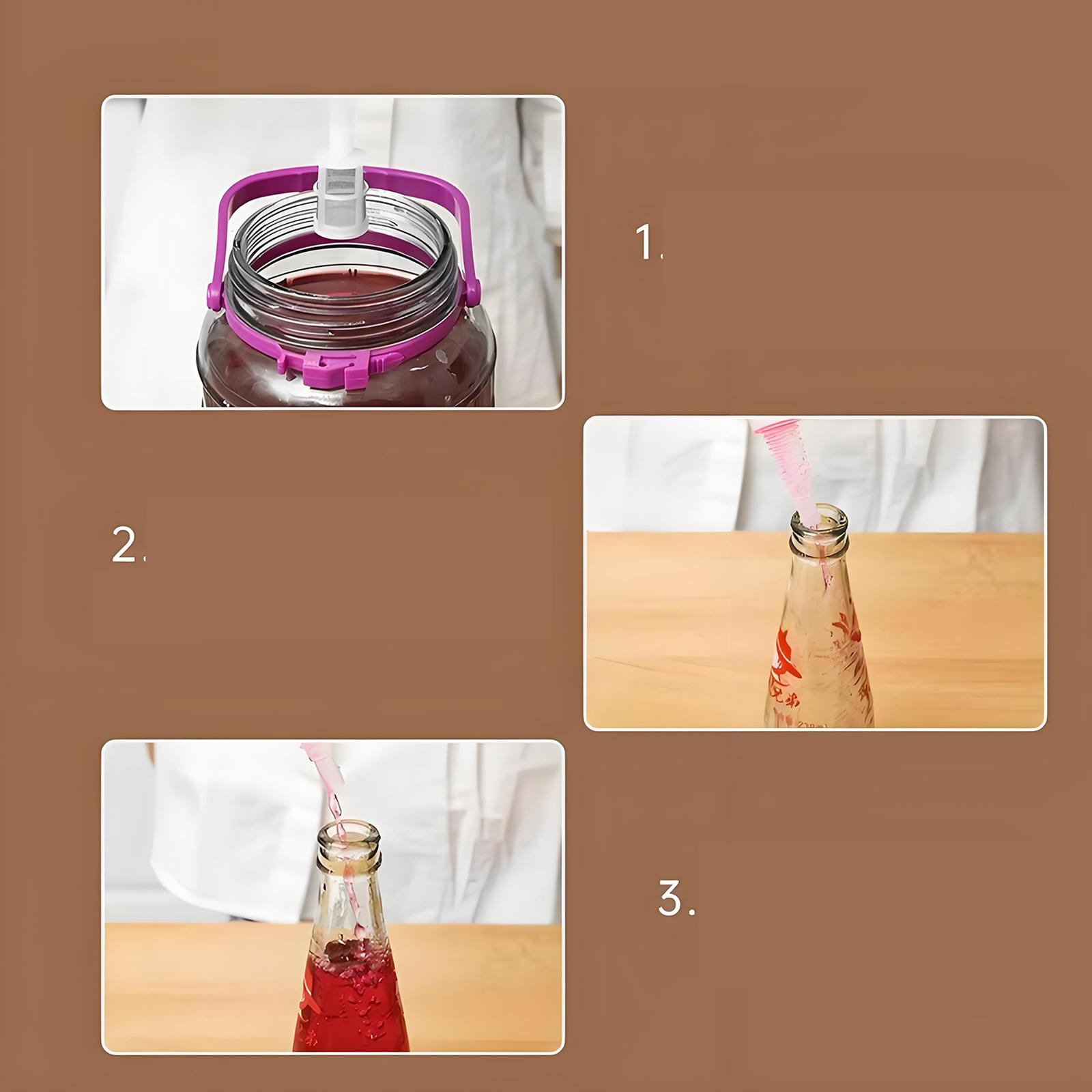 Wine Beer Making Supplies - Pompa Anggur, Filter Siphon Bir, Perlengkapan