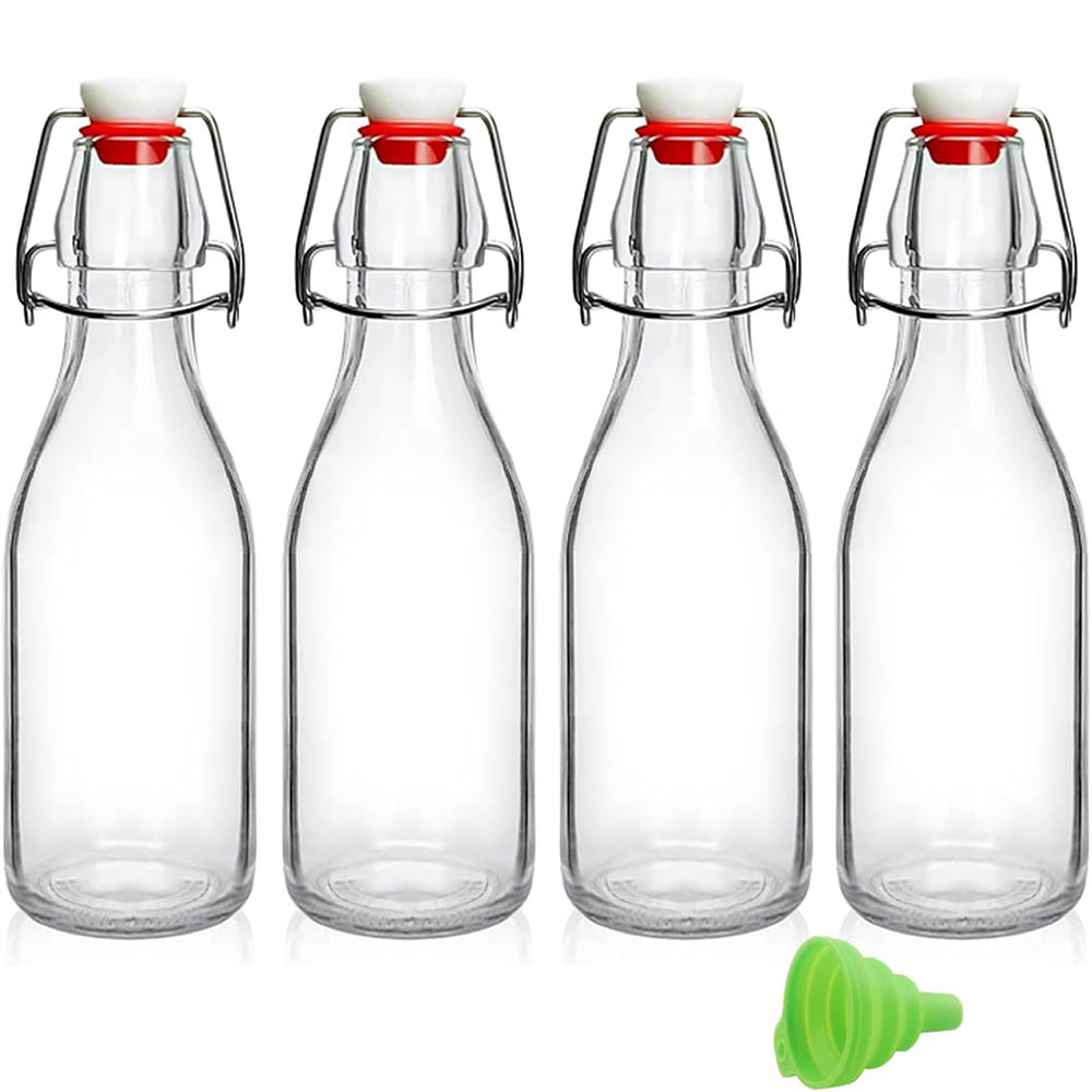 Wine Beer Spirits - Botol Kaca Swing Top 8.5oz, Botol