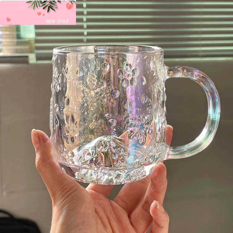 Wine Beer Glass Set - Cangkir Kaca Hadiah Mug Natal Lucu