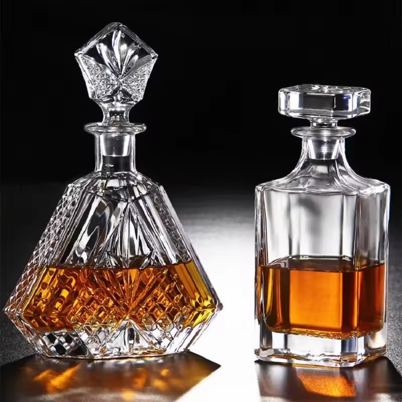 Wine Beer Spirits - Botol Wiski Dekanter Wiski Kaca Kristal