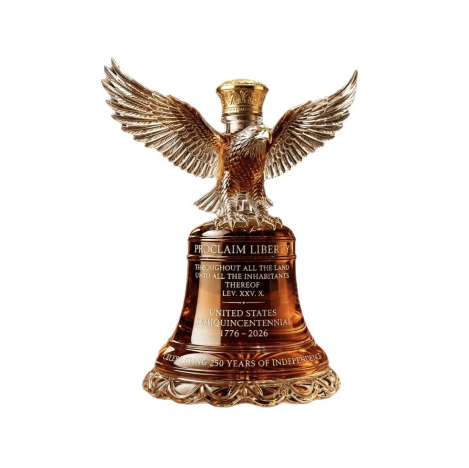 Wine Beer Spirits - Botol Minuman Keras Kristal Liberty Bell