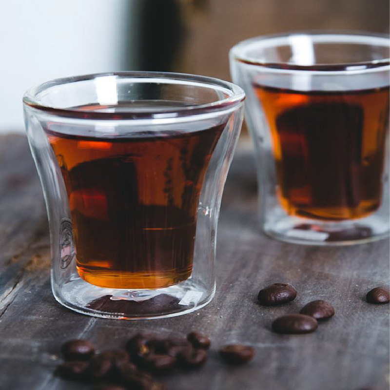 Cangkir kaca dinding ganda, ge - Wine Beer Coffee Drink ulasan dan harga