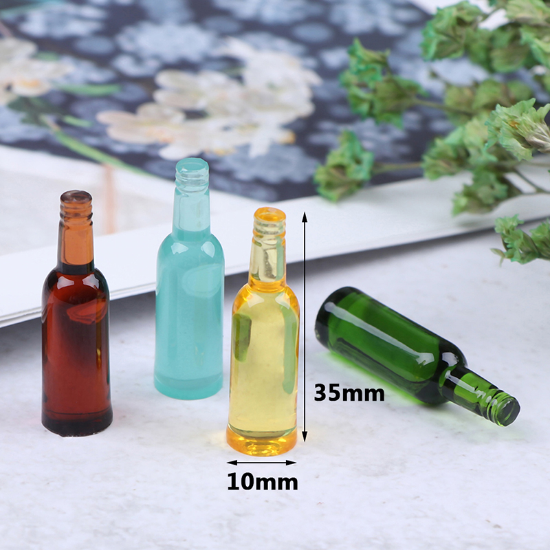 6 Buah 1:12 Miniatur Rumah Bon - Wine Beer & More ulasan dan harga