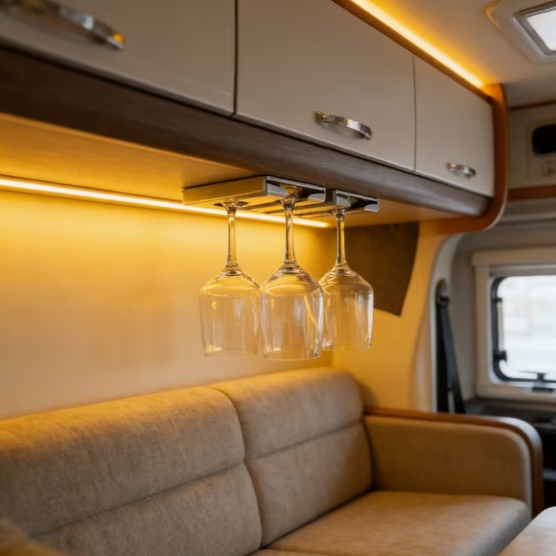 2 Buah Tempat Gelas Anggur RV  - Wine & Beer Quito ulasan dan harga