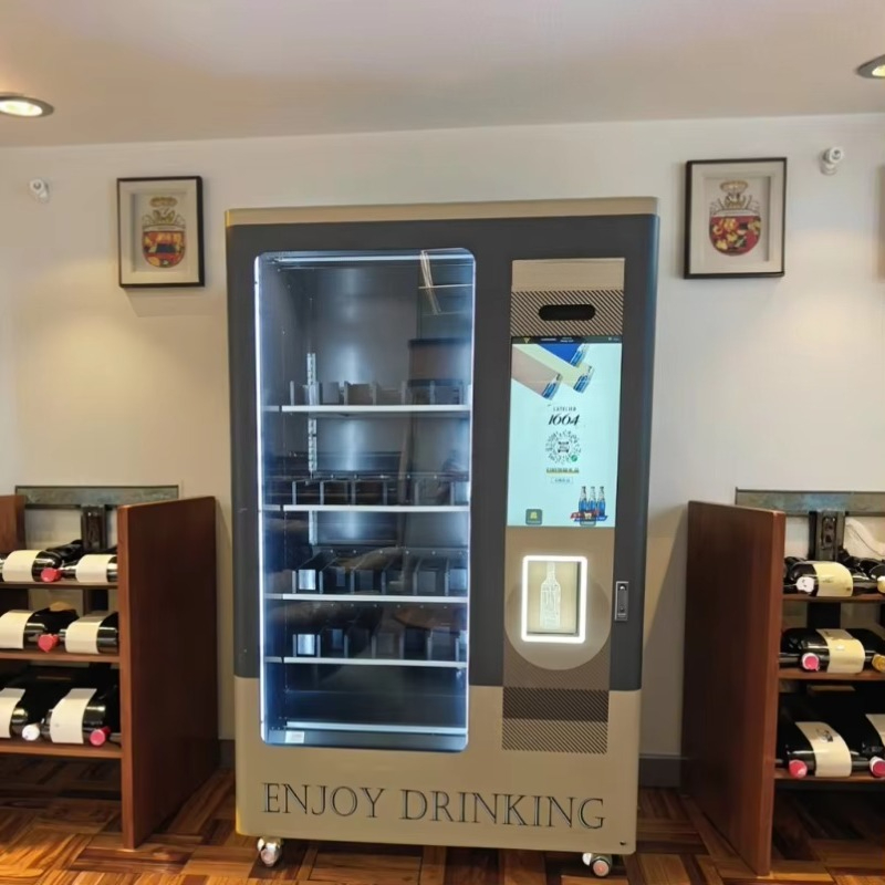 Mesin Vending Minuman Dingin d - Wine Beer & More ulasan dan harga