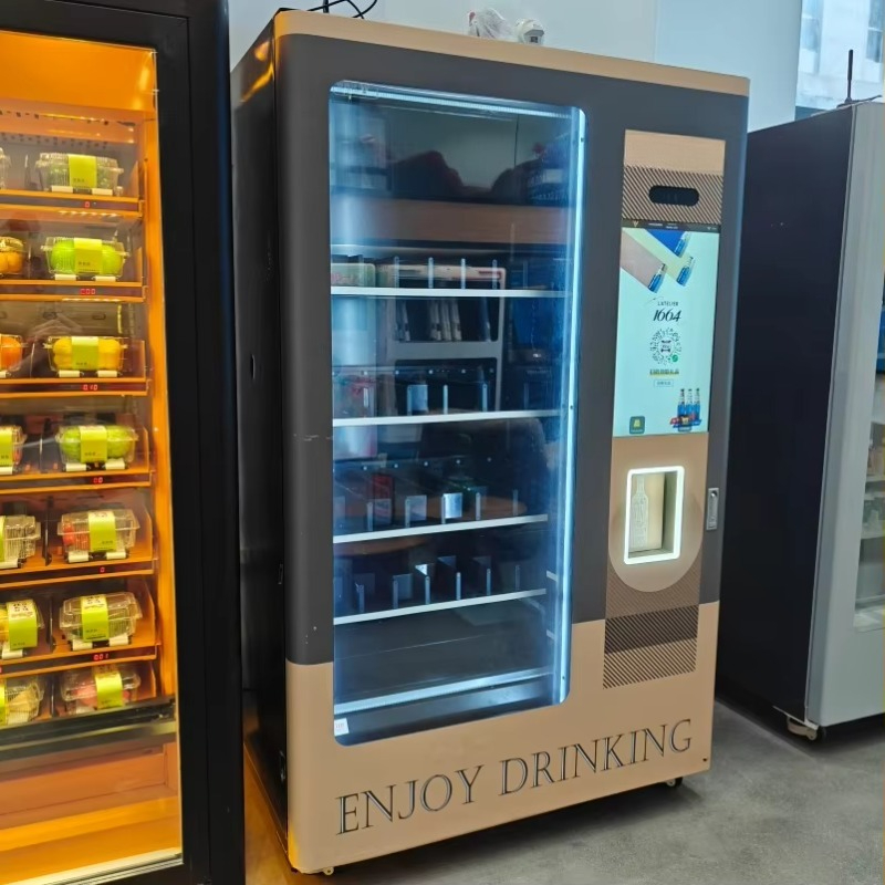 Mesin Vending Minuman Dingin d - Wine Beer & More ulasan dan harga