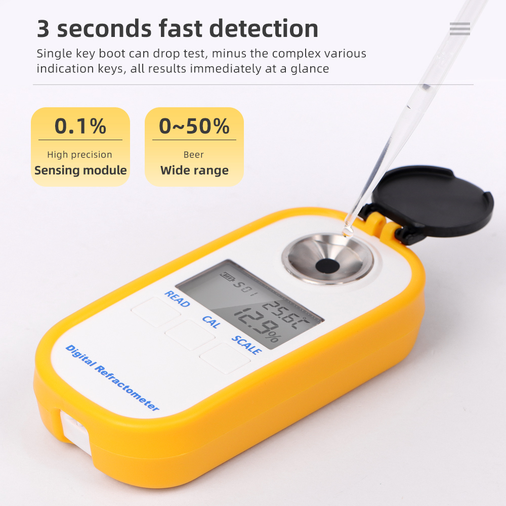 Refraktometer alkohol Digital  - Wine Beer Spirits ulasan dan harga