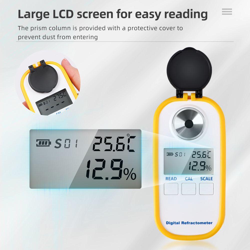 Refraktometer alkohol Digital  - Wine Beer Spirits ulasan dan harga