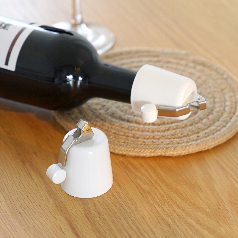 Penutup Botol Anggur Silikon F - Wine Beer Food ulasan dan harga