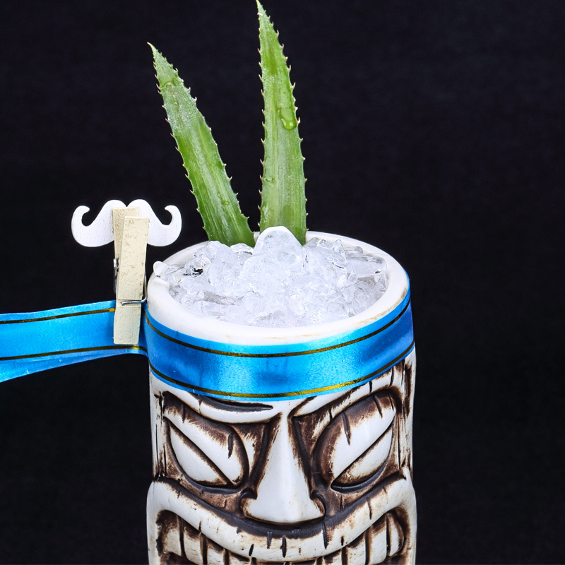 600Ml Mug Tiki Keramik Kreatif - Wine Beer Europe ulasan dan harga