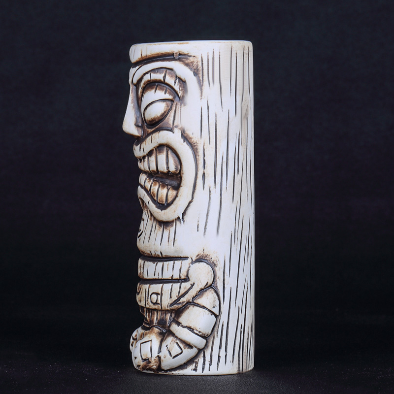 600Ml Mug Tiki Keramik Kreatif - Wine Beer Europe ulasan dan harga