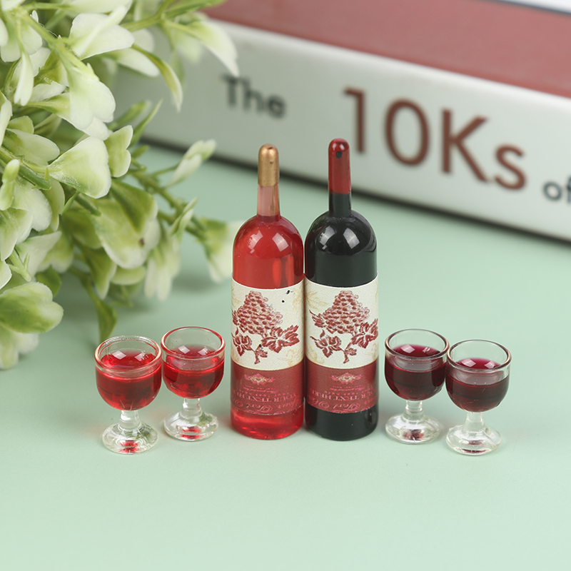 1/12 Miniatur Botol Anggur Rum - Wine Beer Europe ulasan dan harga
