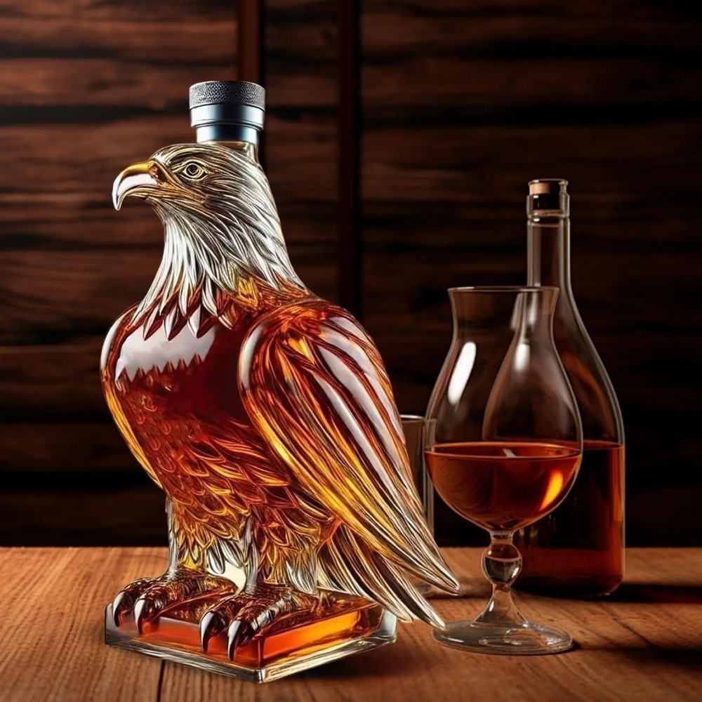 Botol Wiski Bentuk Elang, Boto - Wine Beer Spirits ulasan dan harga