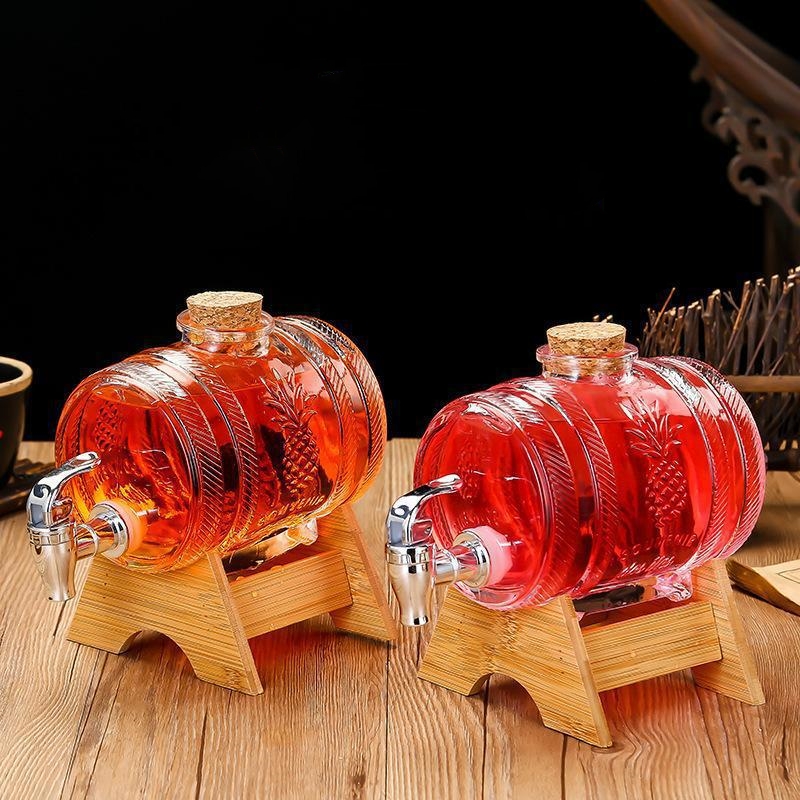 Botol Wiski Kaca 1L, Tong Angg - Wine Beer Whiskey ulasan dan harga