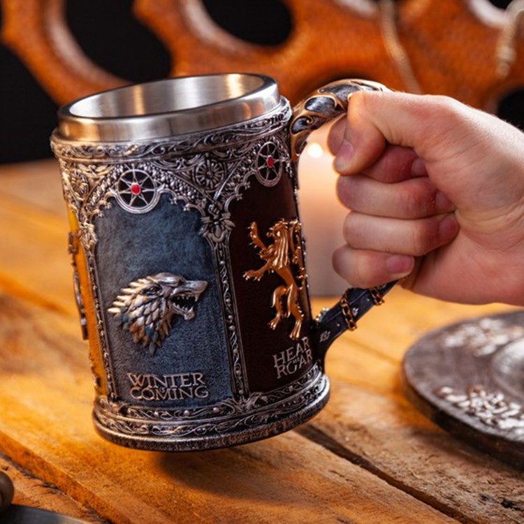 Cangkir takhta Resin baja taha - Wine Beer Europe ulasan dan harga