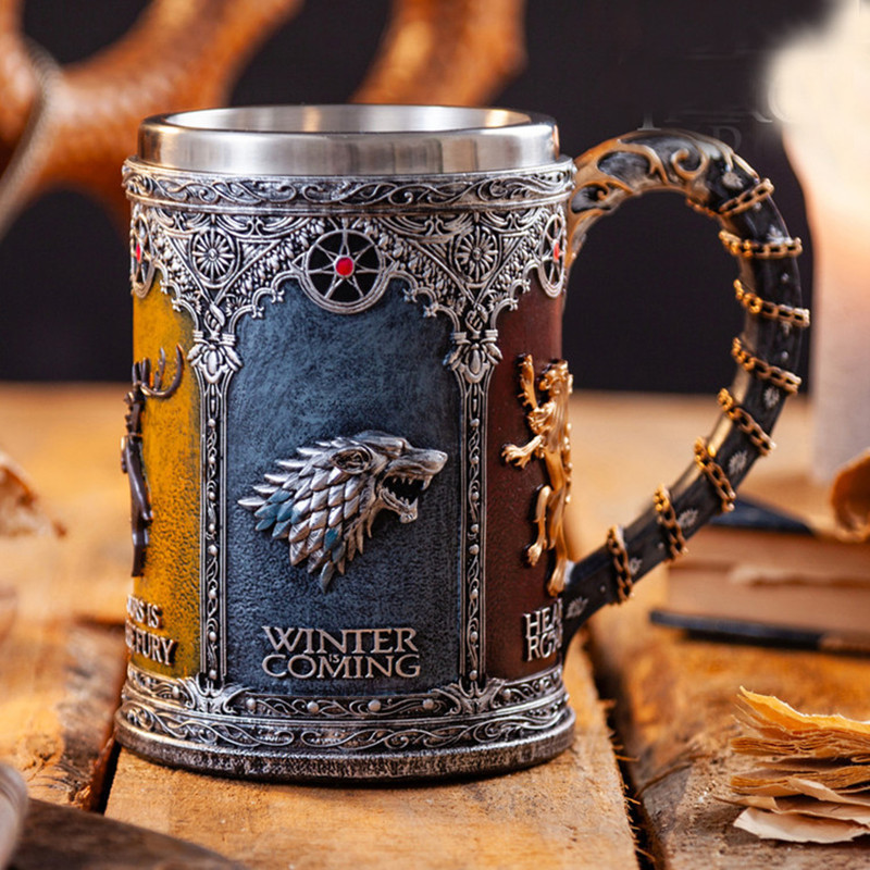 Cangkir takhta Resin baja taha - Wine Beer Europe ulasan dan harga