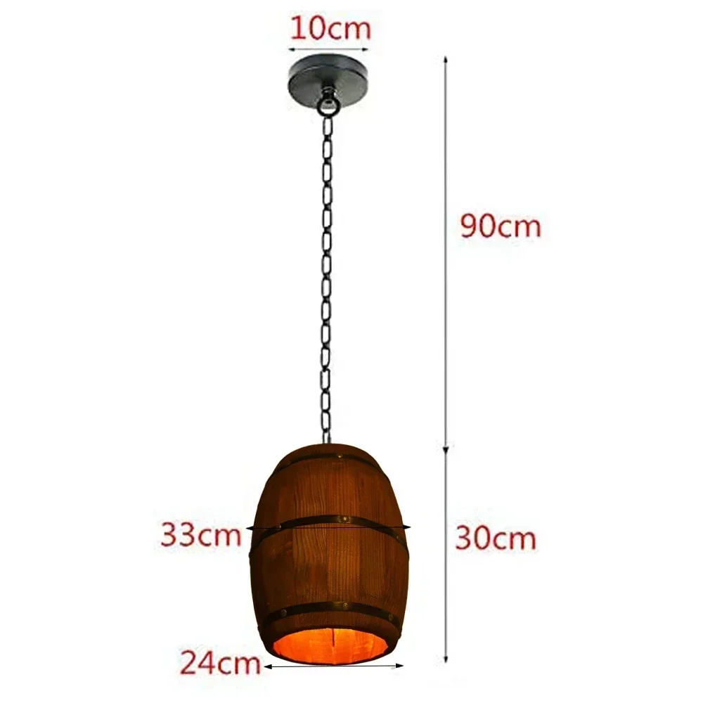Lampu Rustic Vintage Chandelie - Wine & Beer Quito ulasan dan harga